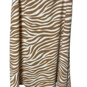 Ann Taylor Zebra Print Skirt